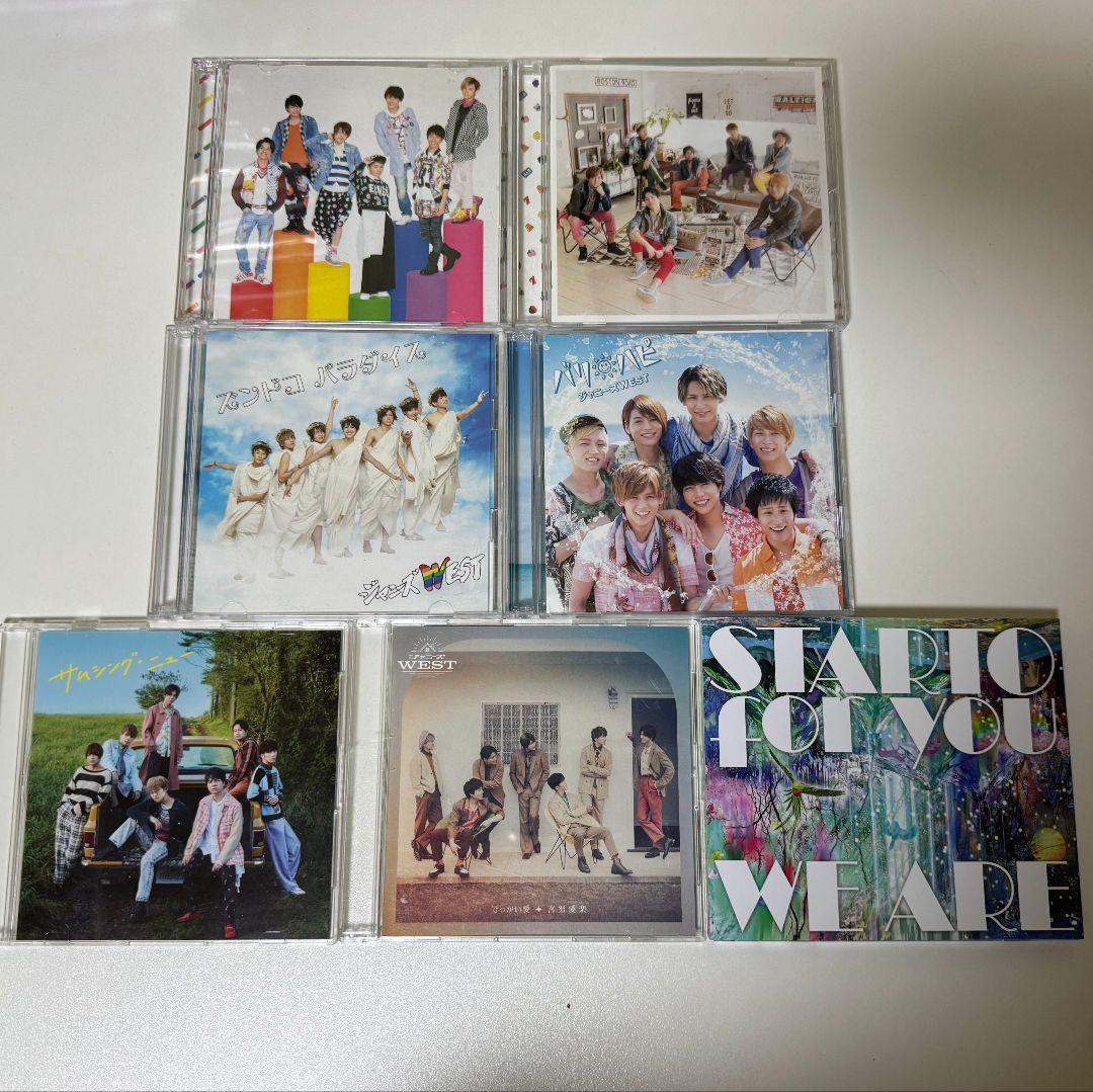 WEST. CD シングル アルバム まとめ売り ジャニーズWEST - メルカリ