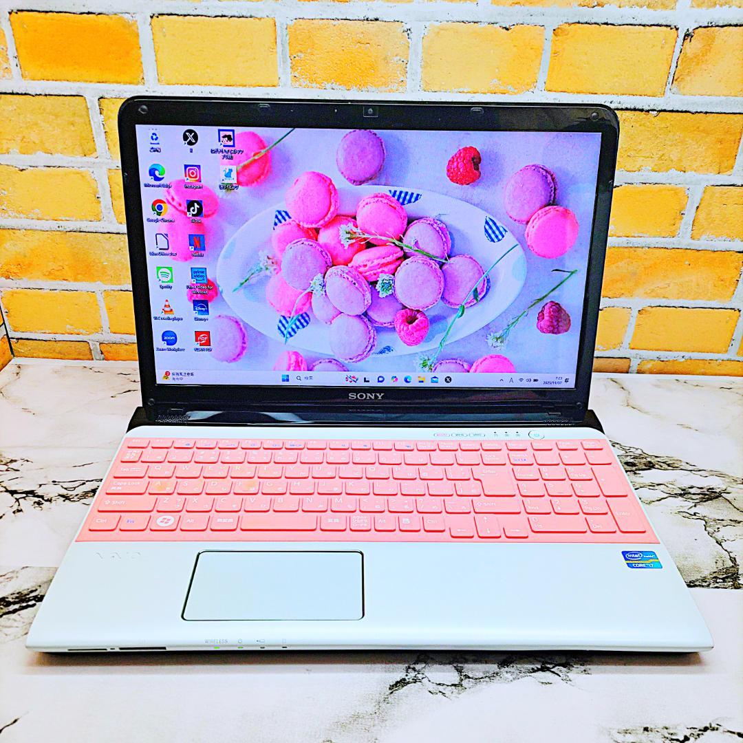 最強i7搭載ノートパソコン❤️爆速SSD❤️メモリ8G✨ハイスぺPC☘️