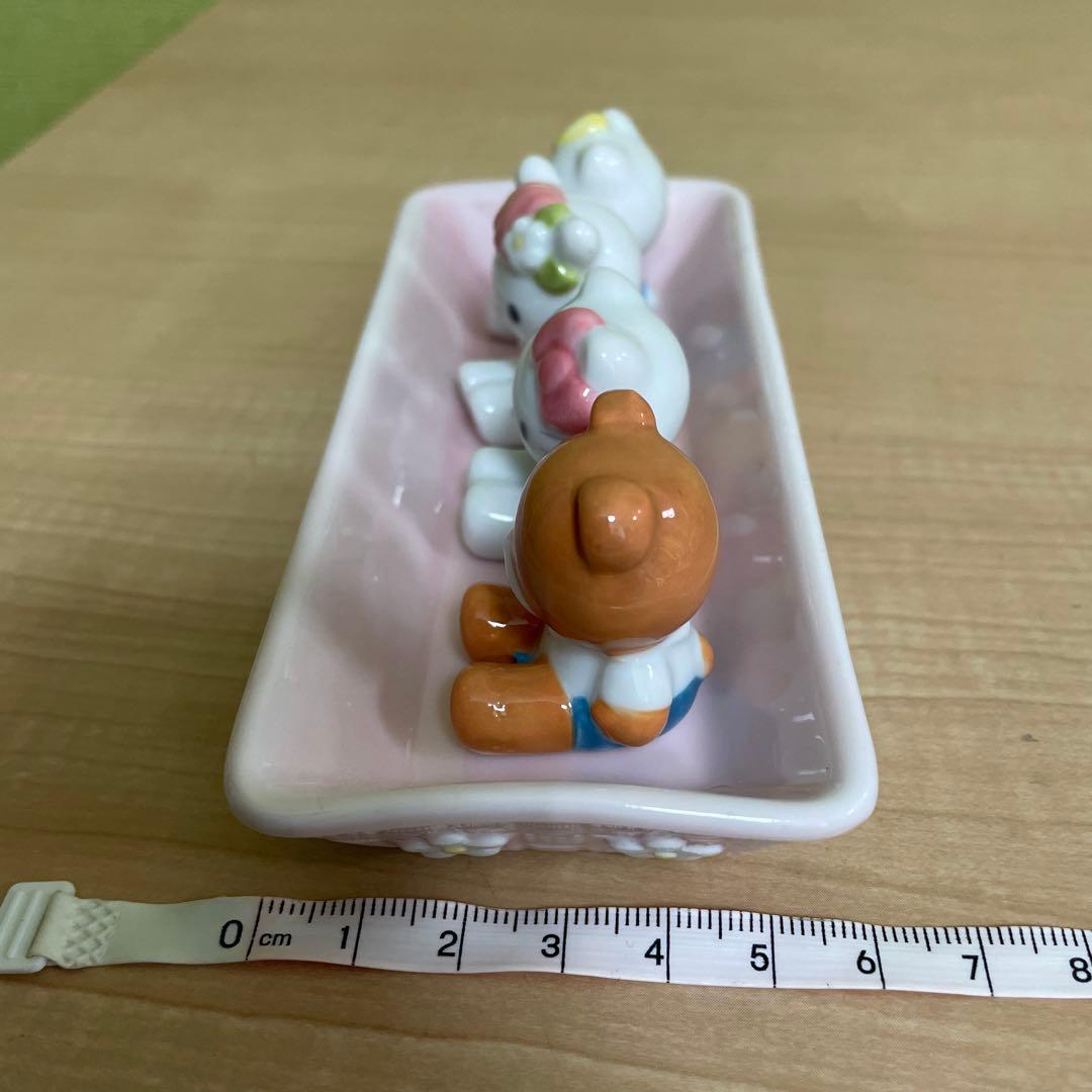ハローキティ 希少 箸置き 調味料入れ レア レトロ HELLO KITTY