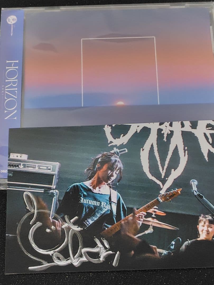 SAKI ちゃっきー / HORIZON 直筆サイン入りフォト付き - メルカリ