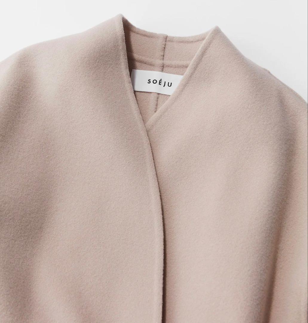 SOEJU ソージュ ウールリバーミディコート - メルカリ
