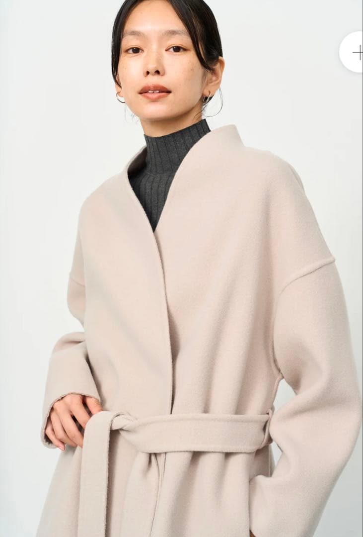 SOEJU ソージュ ウールリバーミディコート - メルカリ