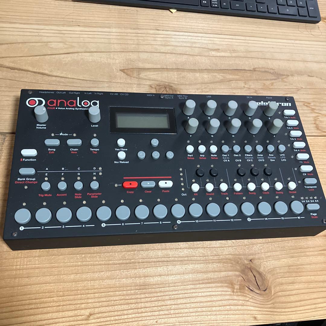 Elektron Analog Four シンセサイザー Elektron | Analog Four MKII | 中古 - Used - シンセサイザー