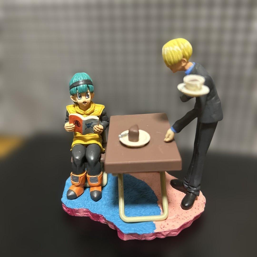 ドラゴンボール ✖️ワンピース フィギュア3点セット - メルカリ