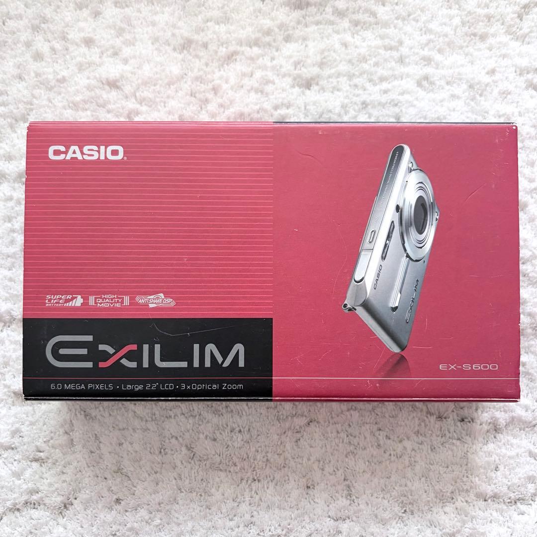 動作確認済】CASIO カシオ EXILIM EX-S600 レトロコンデジ - メルカリ