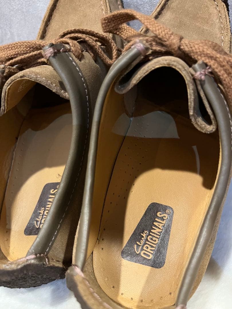 美品✨クラークス ナタリー オークウッド スエード 茶　モカシン 23.5cm