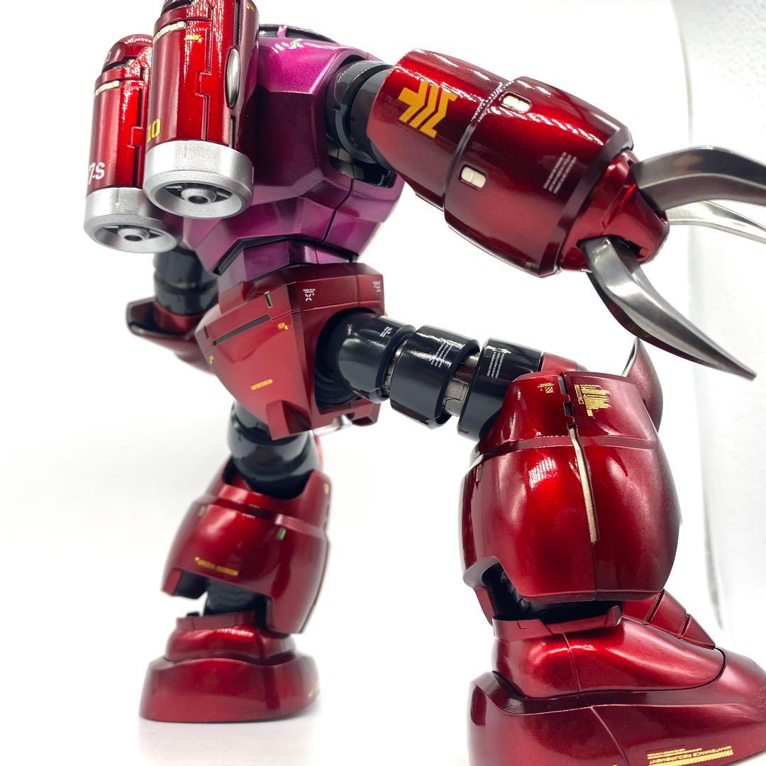 MG シャア専用ズゴック キャンディ塗装 ガンプラ 全塗装 完成品 - メルカリ