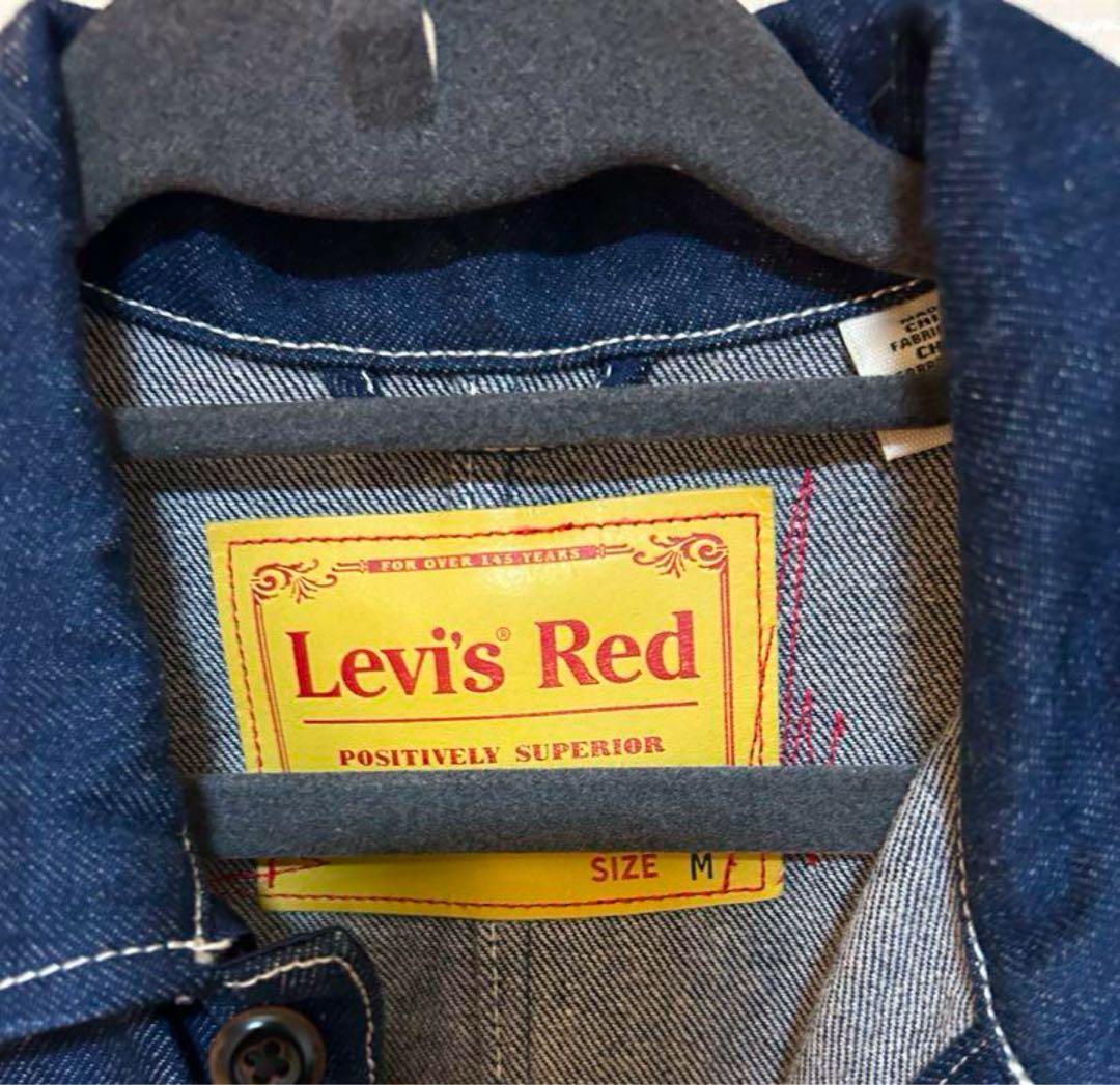 希少メンズサイズM リーバイスレッド オールインワン つなぎ Levis Red