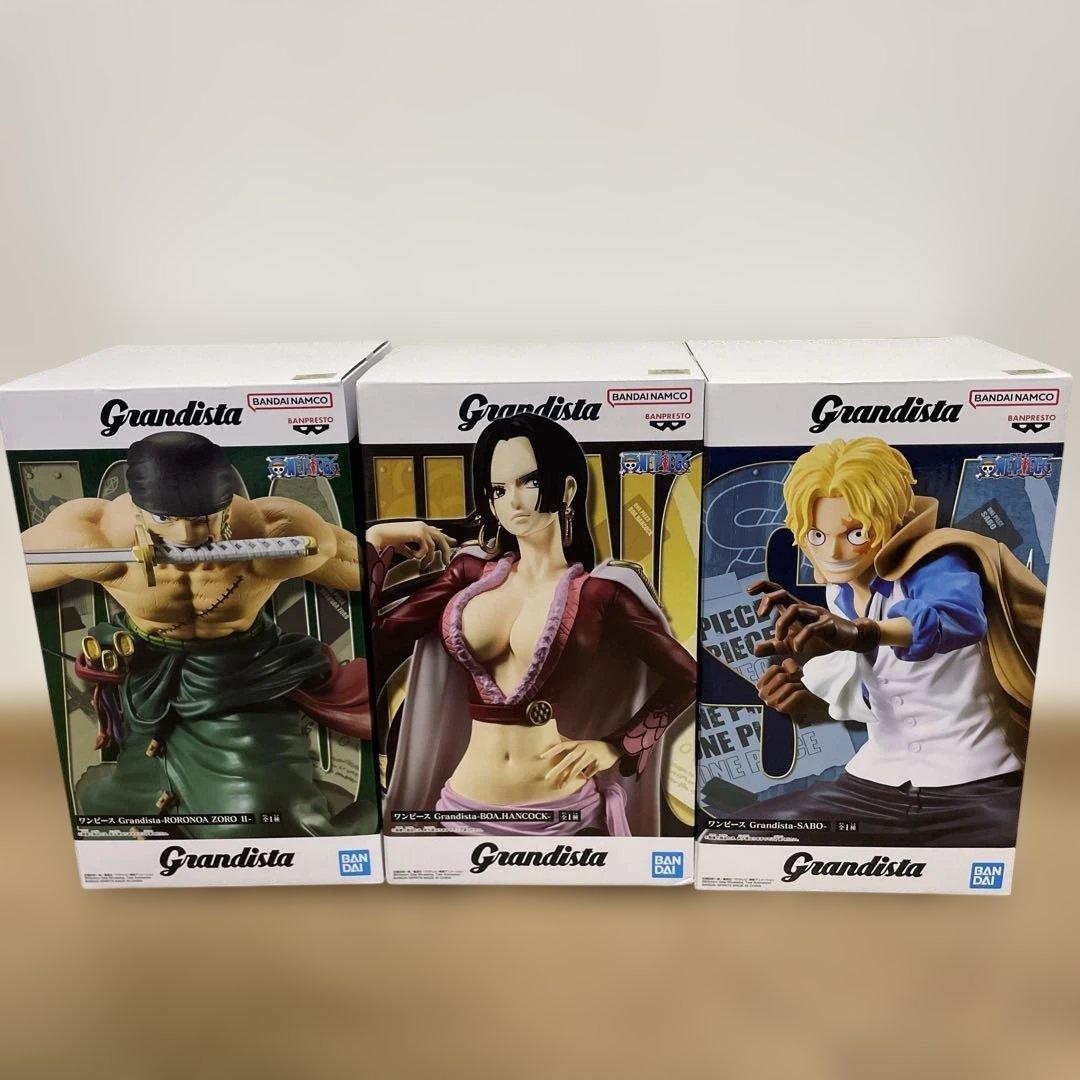 Grandista ワンピース フィギュア 3種セット新品未開封 - メルカリ