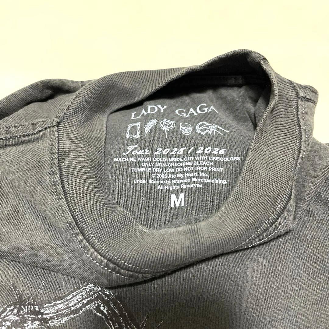 レディガガLady Gaga Tシャツ Mサイズ東京ドーム1/30 - メルカリ