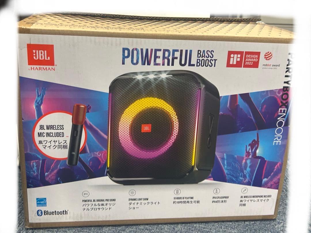 JBL PartyBox Encore ワイヤレススピーカー JBL（ジェイビーエル） JBL公式 ポータブルパーティ―スピーカー