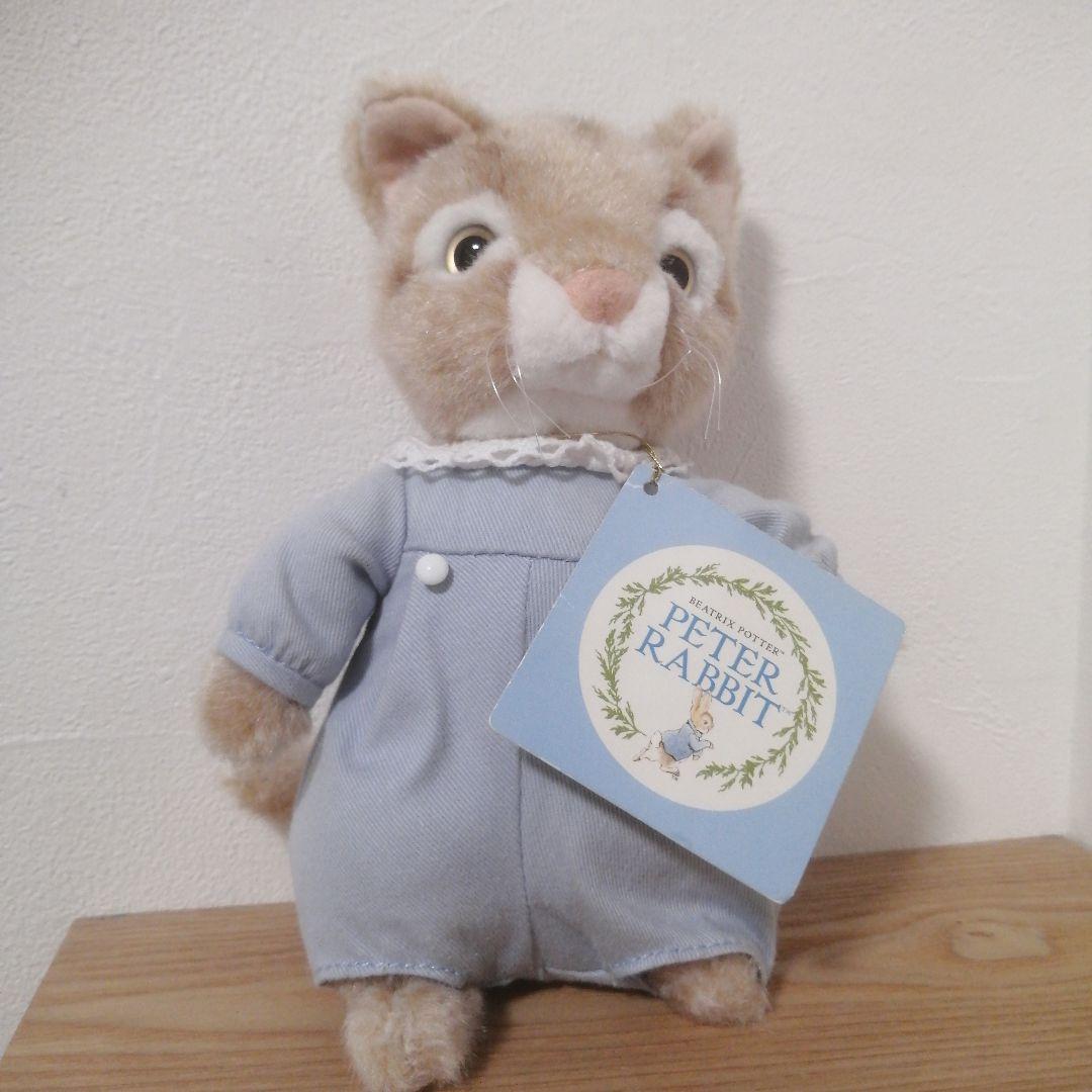 新品ピーターラビット こねこのトム ぬいぐるみ 猫 吉徳 - メルカリ