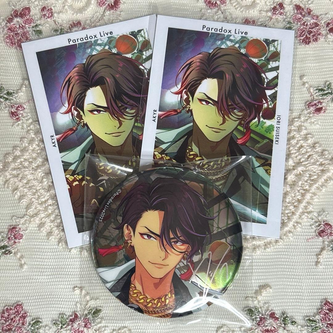 ⚠️代行業者断固拒否⚠️パラライ 6周年 Gプリ&缶バッジ 悪漢奴等 翠