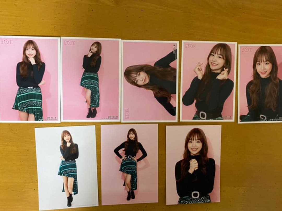 IZ*ONE チョユリ jo yuri 生写真 カード コンプ セット チョ・ユリ・セルカ/セルフィーフォトカード | IZONE ユリ フォト