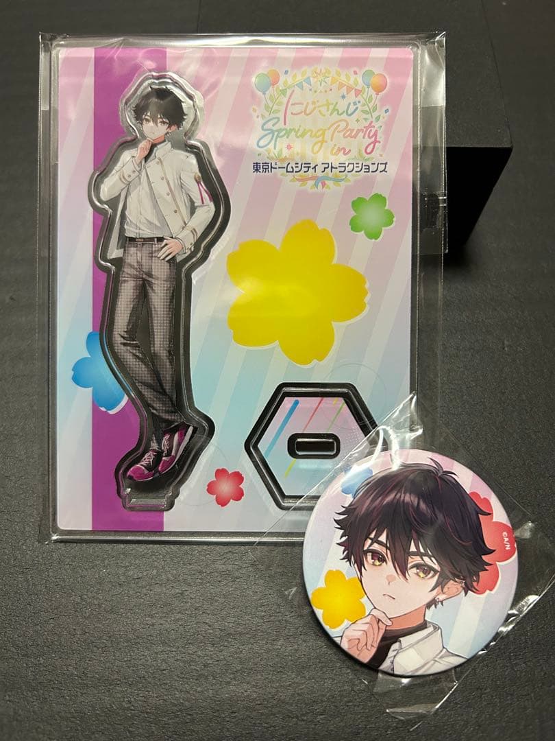 にじさんじ】酒寄颯馬 東京ドームシティ TDCA アクリルスタンド&缶