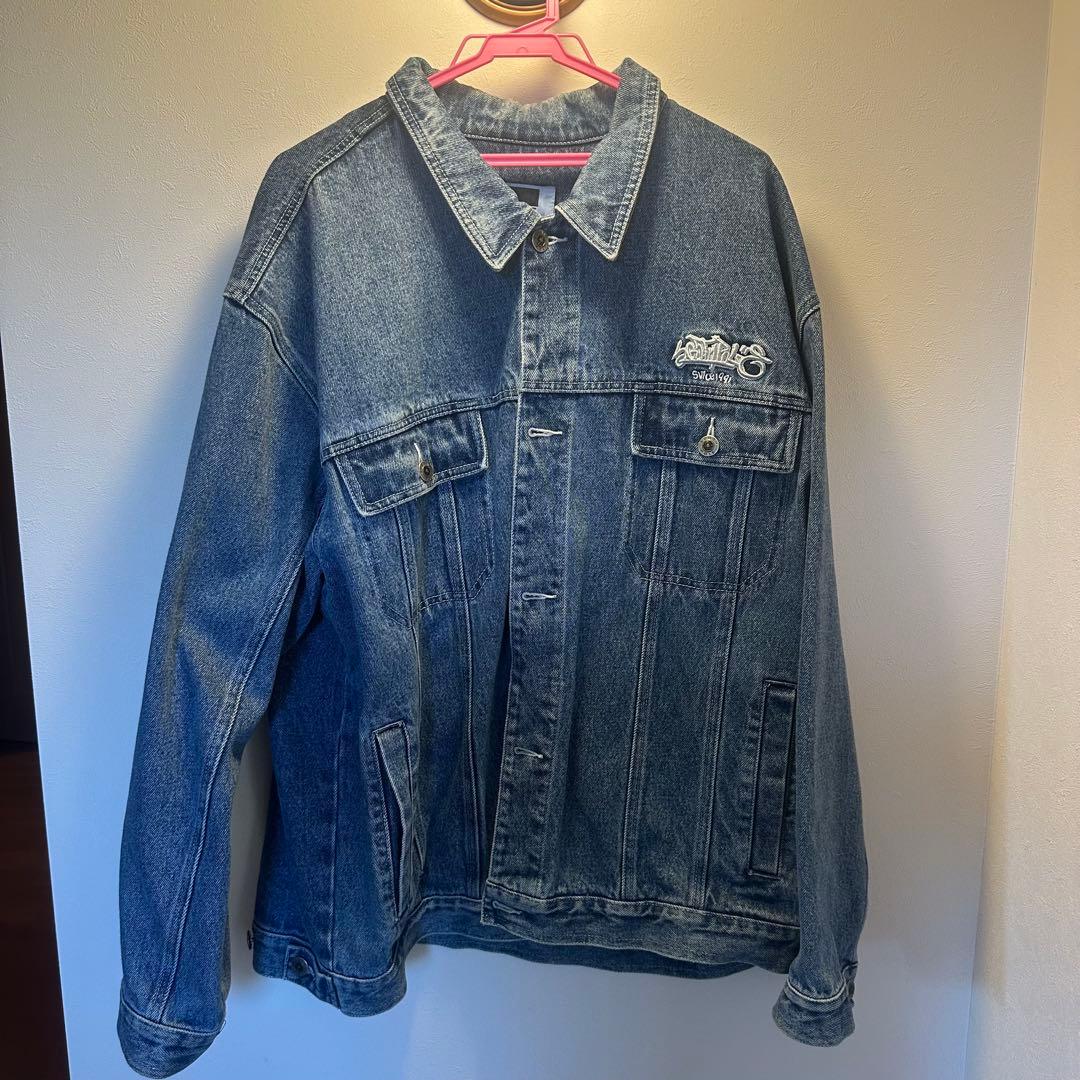 サウスポール デニム ジャケット タギング Bboy southpole XL - メルカリ