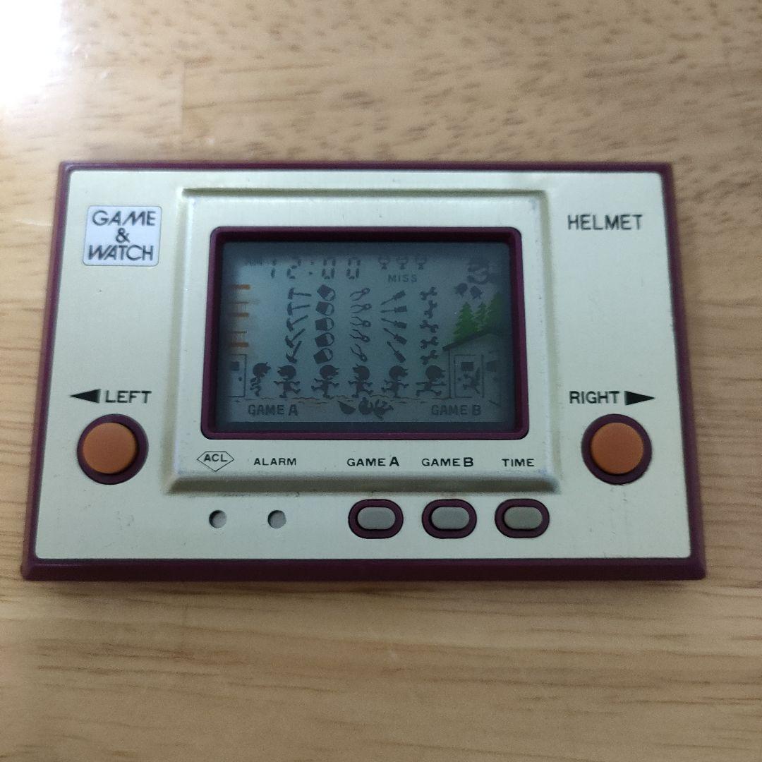 ゲーム&ウォッチ　ヘルメット Nintendo GAME &WATCH 任天堂 電子ゲーム】任天堂・ゲーム＆ウオッチ『ヘルメット』を遊んでみた