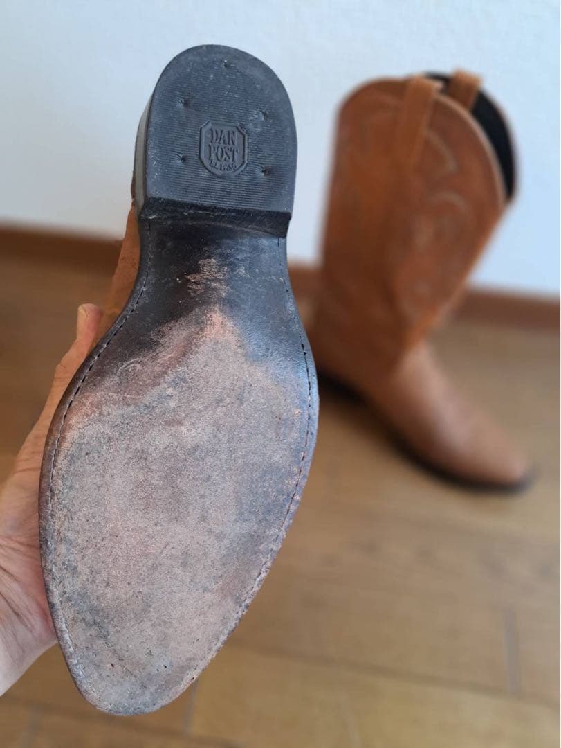激レア】Dan Post 象革ウエスタンブーツ 9 1/2 - メルカリ