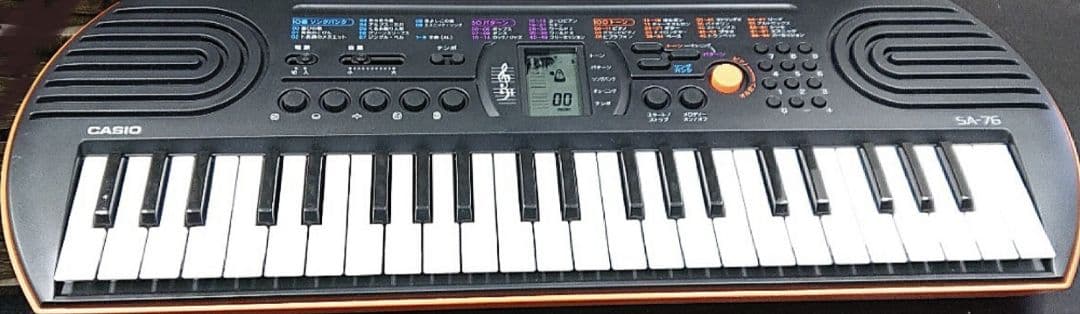 ☆CASIO SA-76 電子ミニキーボード - メルカリ