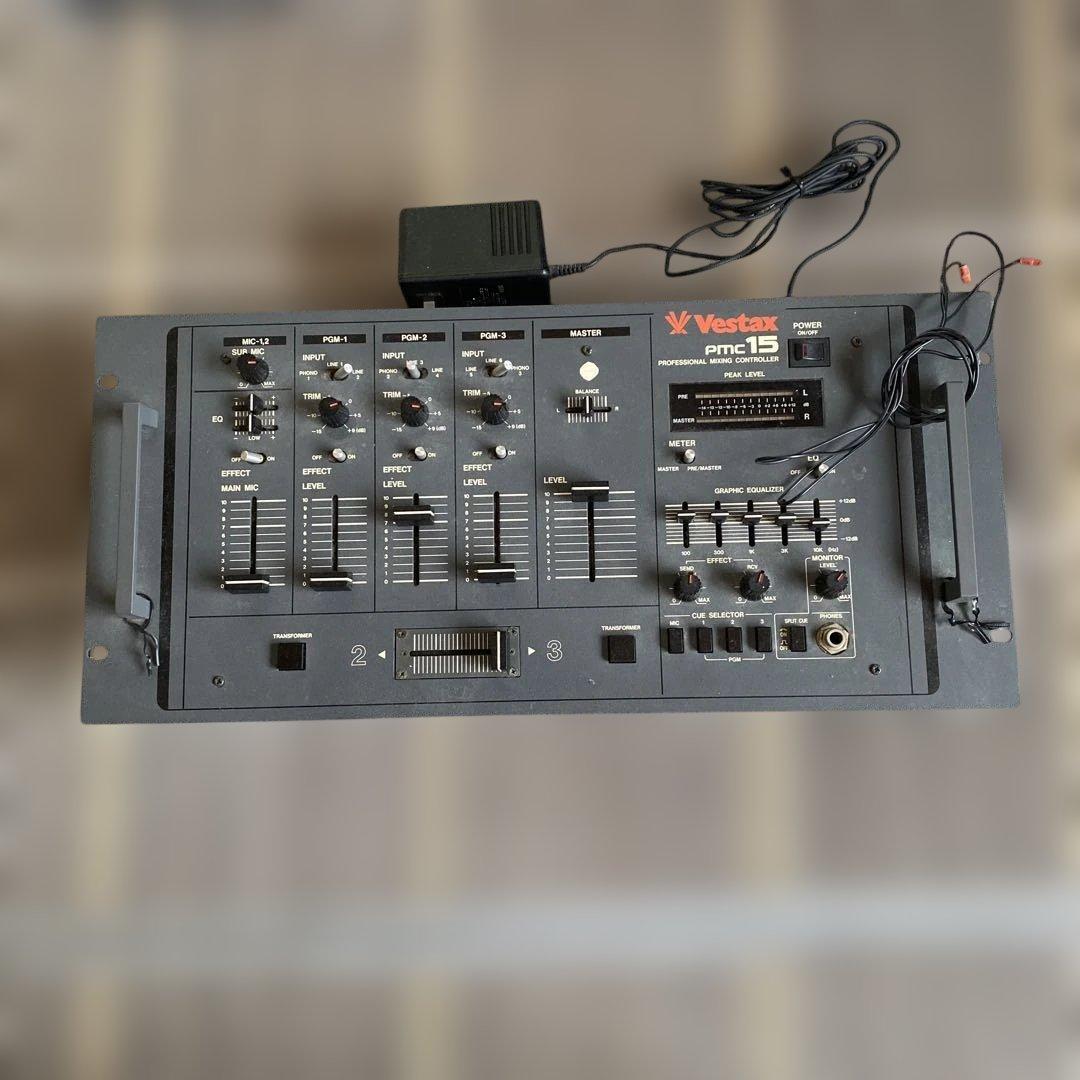 Vestax PMC-15 DJミキサー Vestax pmc15 DJ mixer | eBay