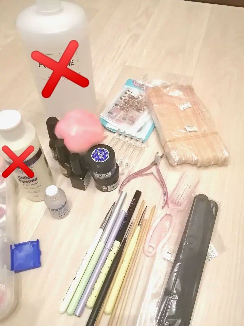 カラージェル多量 プリジェル トップコート2本付き☆ジェルネイル