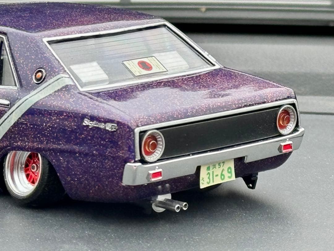 アオシマ•初版ラメチューニングカー ケンメリ4枚 - メルカリ