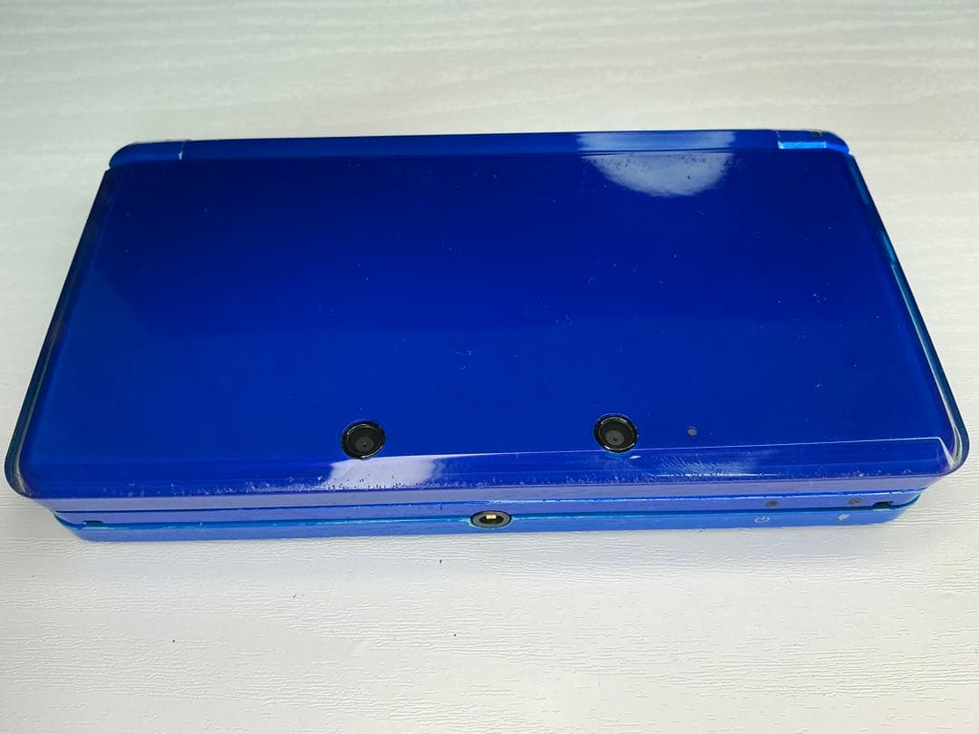 動作確認済】ニンテンドー3DS コバルトブルー 本体 ジャンク 3D切替
