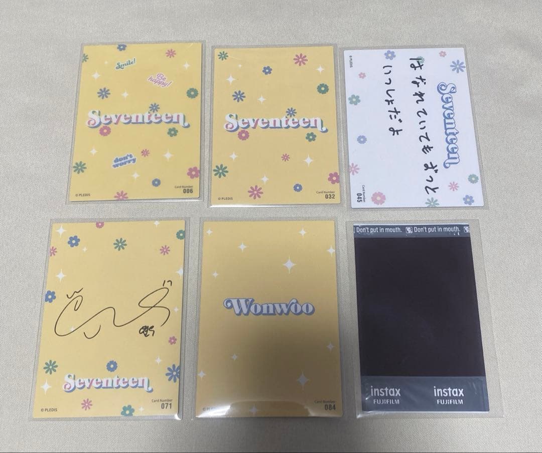 SEVENTEEN ウォヌ HANABI トレカセット セブチ - メルカリ