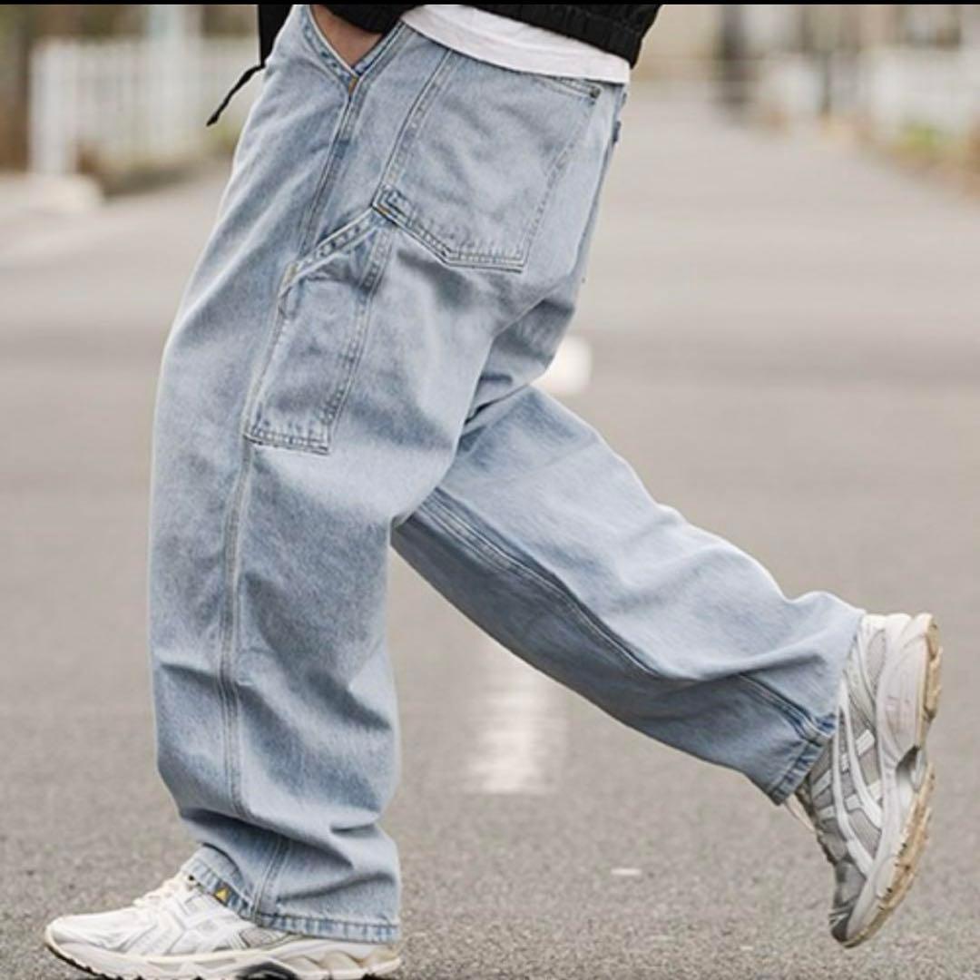 最安値】リーバイス シルバータブ バギーパンツ インディゴブルー