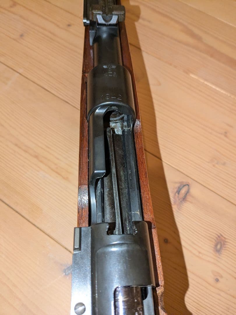 マルシン エアコッキング kar98k 木製ストック ジャンク - メルカリ