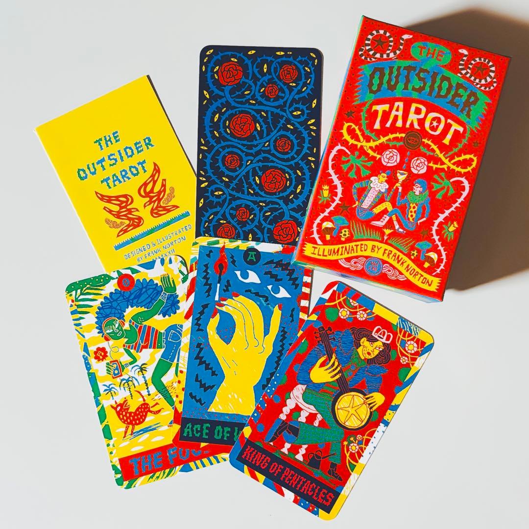 【正規品・美品】The Outsider Tarot Frank Norton 正規品・美品】The Outsider Tarot Frank Norton 正規品・美品】The