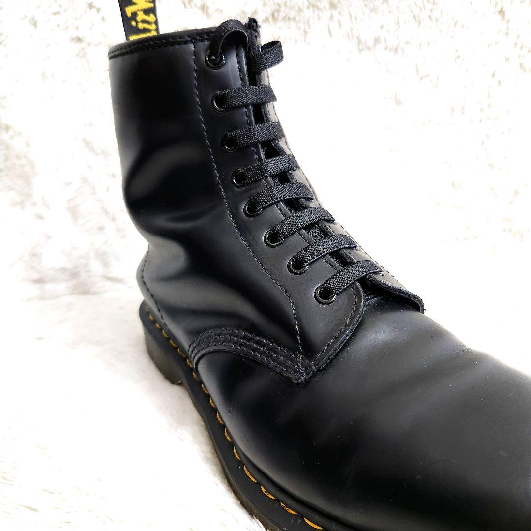 C*e様 希少 ドクターマーチン 本革 8ホール ブーツ ブラック UK10 2