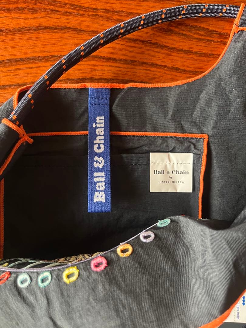 ボールアンドチェーン エコバッグ 横浜赤レンガ倉庫限定 M ネイビー