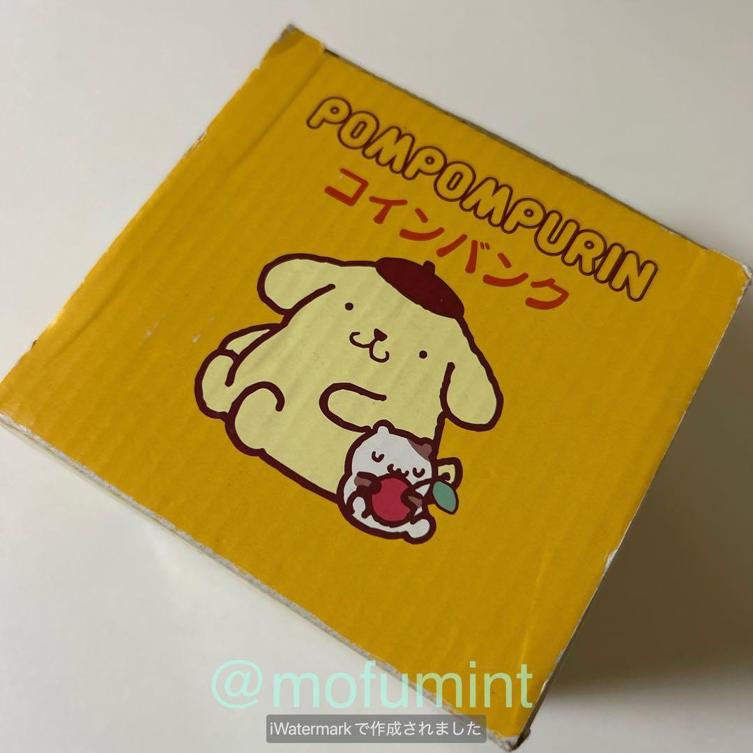 新品 ポムポムプリン コインバンク 貯金箱 陶器製 サンリオ 2015年