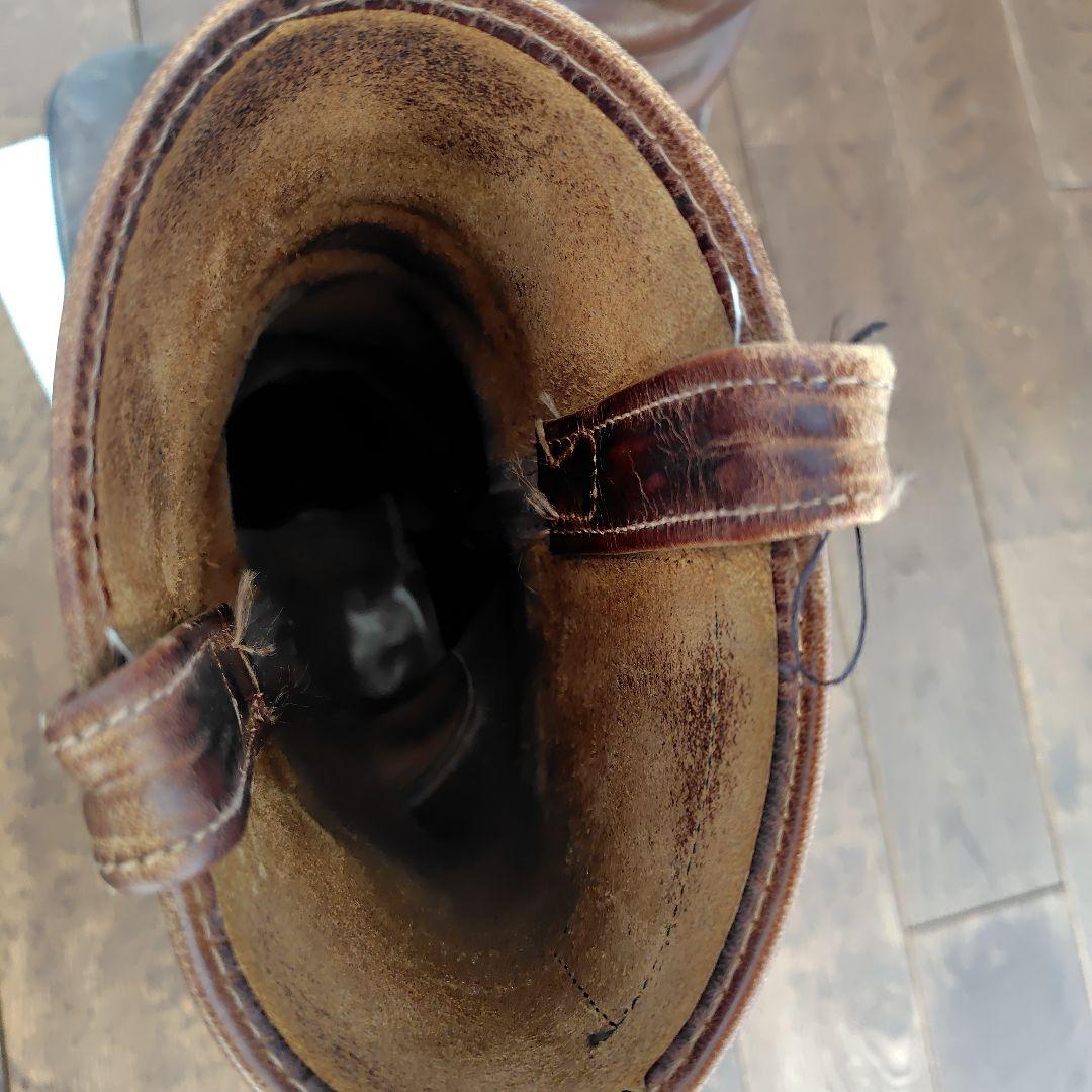 Harley-Davidson ブラウンミドルカットブーツ ヴィンテージ - 靴最 安値