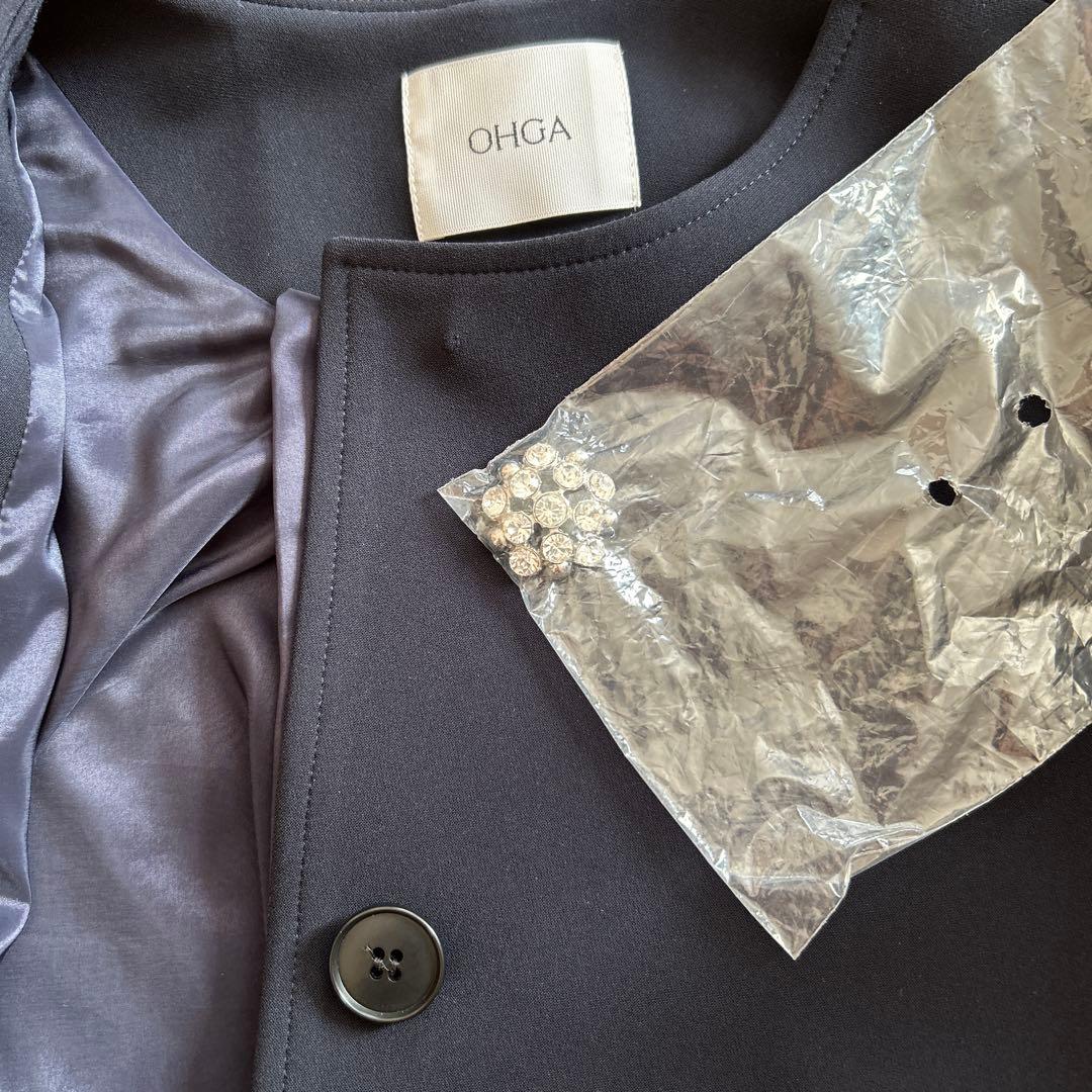 週末発送 ohga ビジュージャケット+アジャスターパンツs - メルカリ