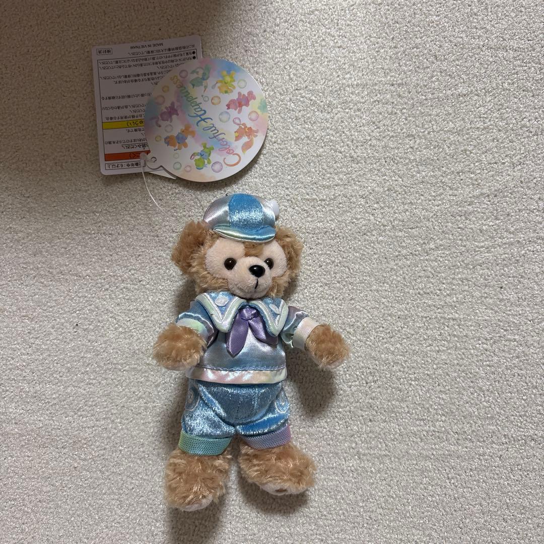 ダッフィー ぬいぐるみバッジ ダッフィー＆フレンズ20周年 カラフル