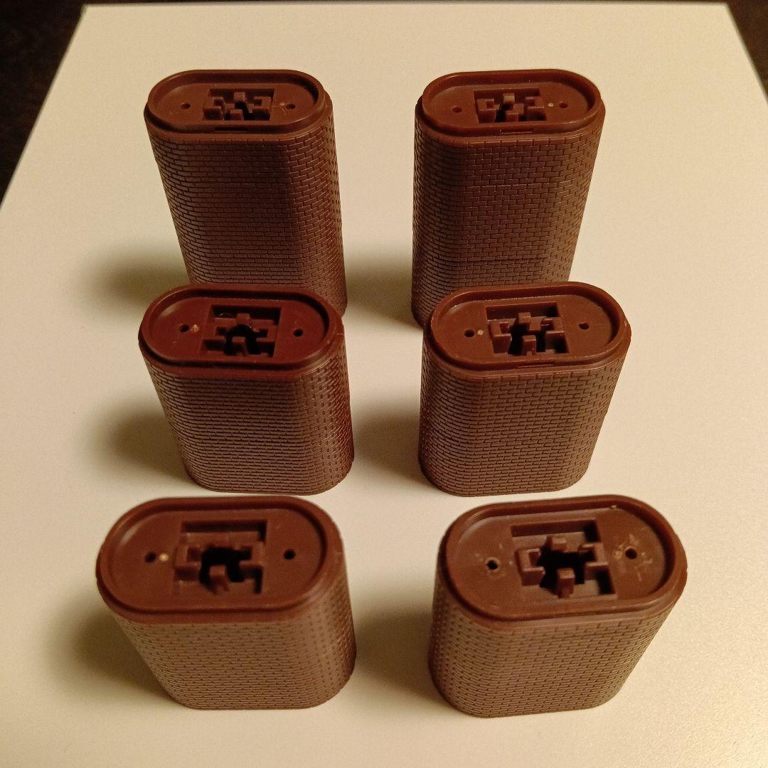 TOMIX 複線高架線路／複線高架橋脚・レンガ橋脚／複線架線柱・鉄骨型