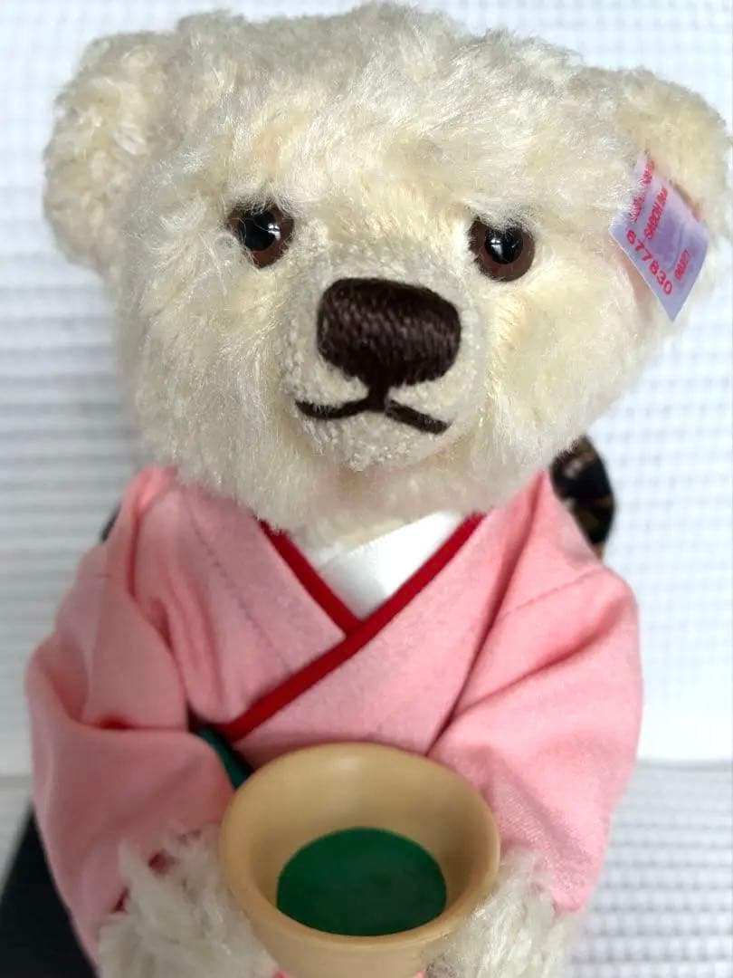 シュタイフベア 日本限定 茶道 遠州流コラボシリアルナンバーつき