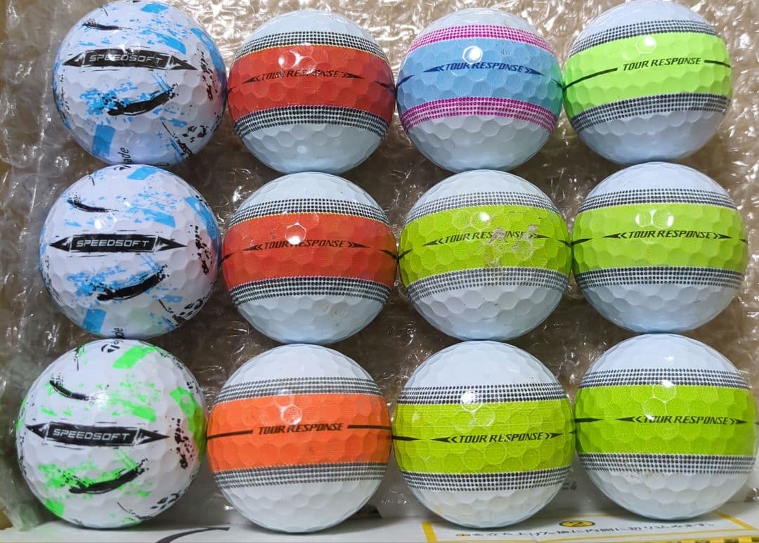 ロストボール テーラーメイド ツアーレスポンス、スピードソフトInk