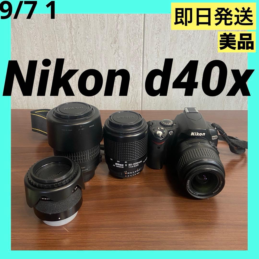 即日発送　Nikon D40x デジタル　一眼レフ　カメラ　レンズセット ニコンD ニコン デジタル一眼レフカメラ Nikon D40x AF-S 18-70mm G ED