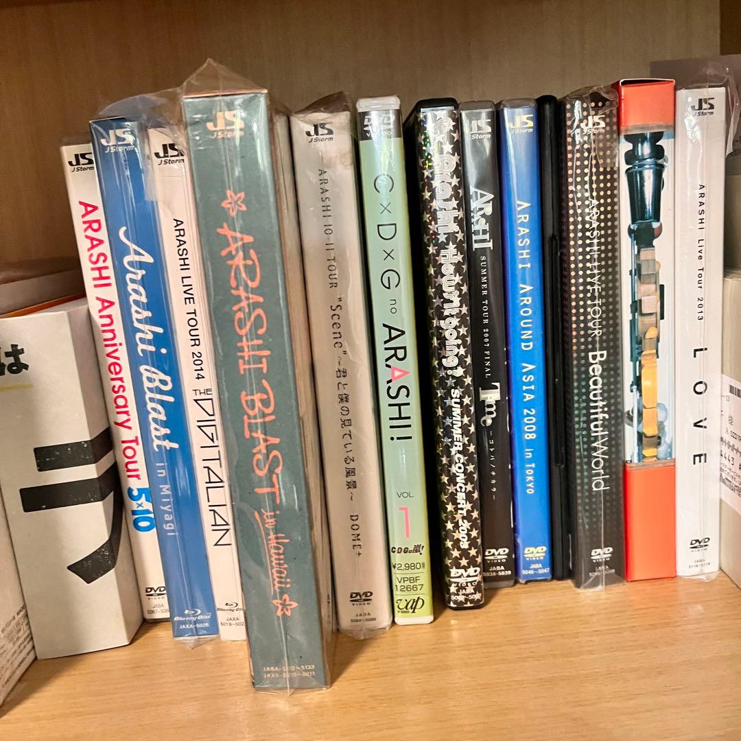 嵐　コンサートDVDまとめ売り 嵐】ライブDVDまとめ売り - メルカリ