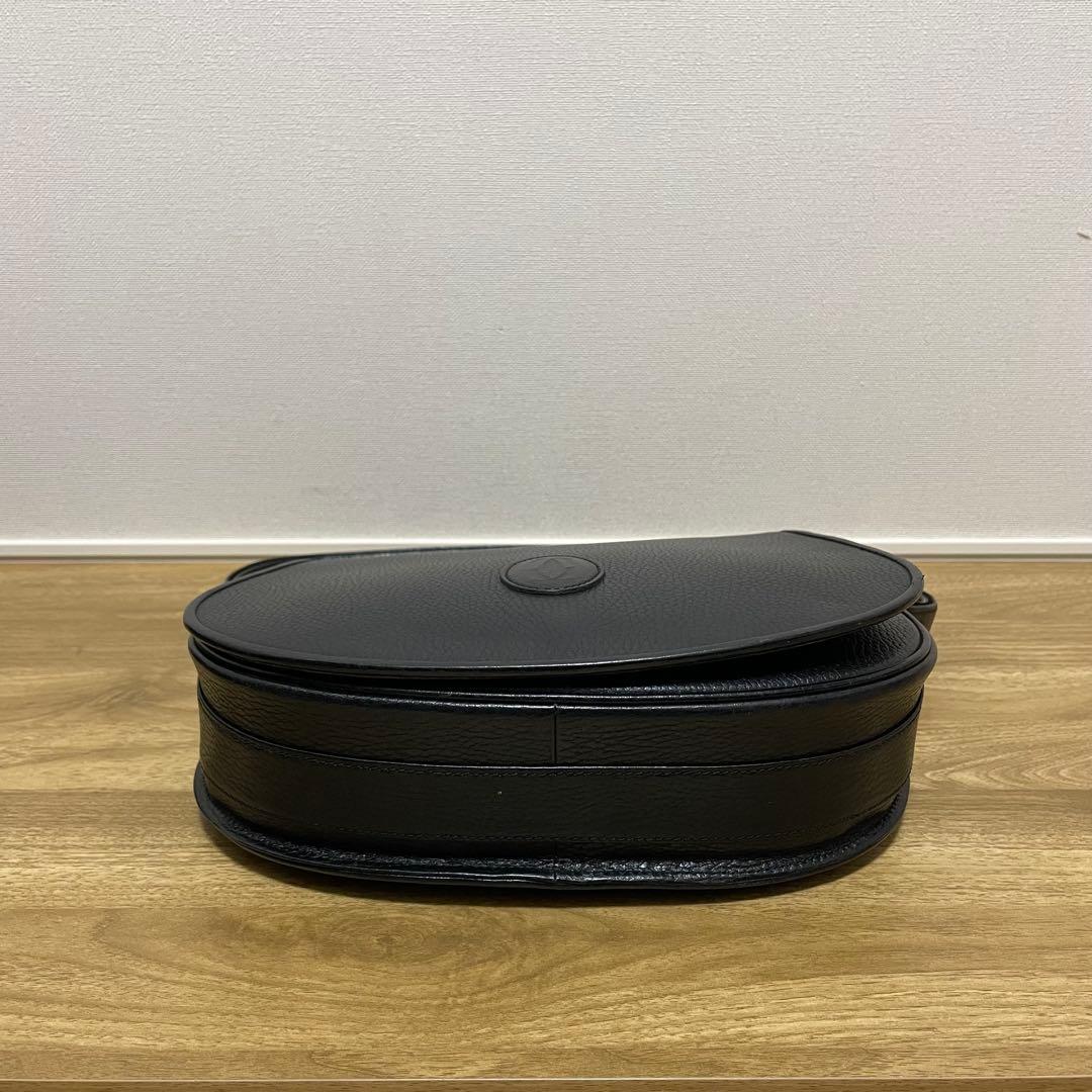 《極美品》Cartier（カルティエ）レザー セミショルダーバッグ ブラック 黒