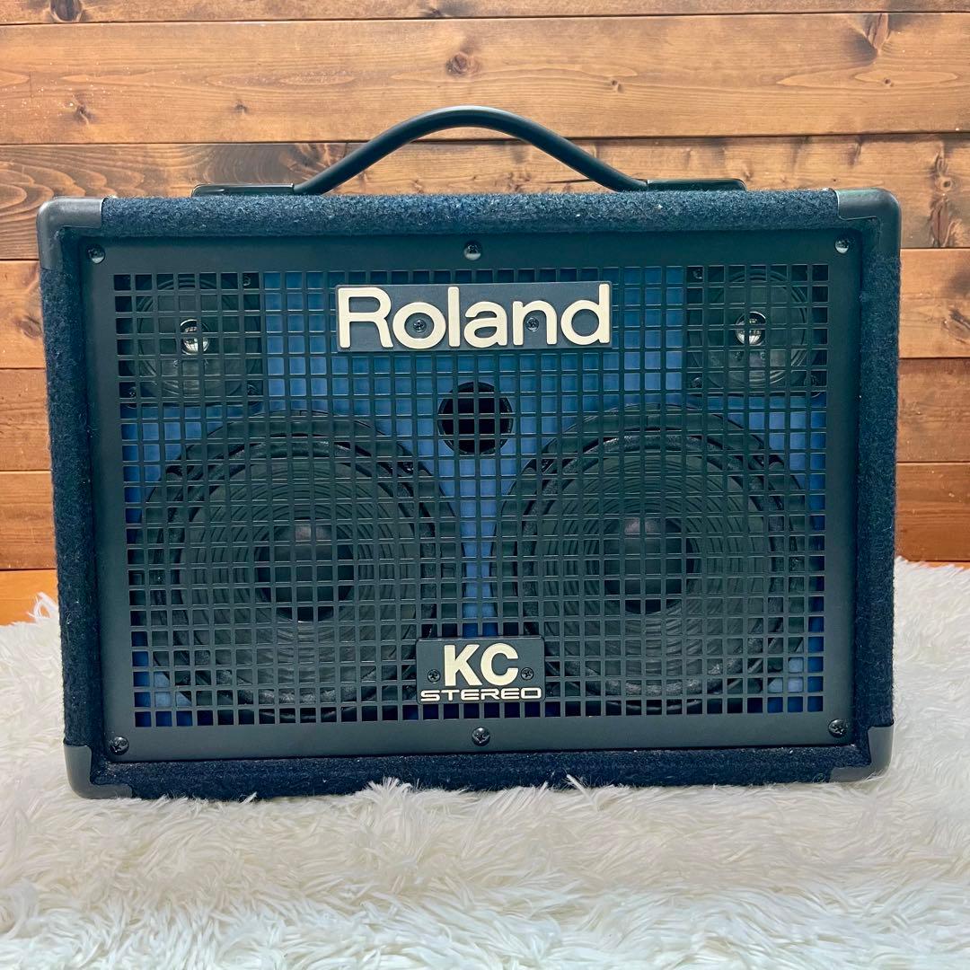 名機/極美品/取説付】Roland ステレオ・キーボードアンプ KC-110