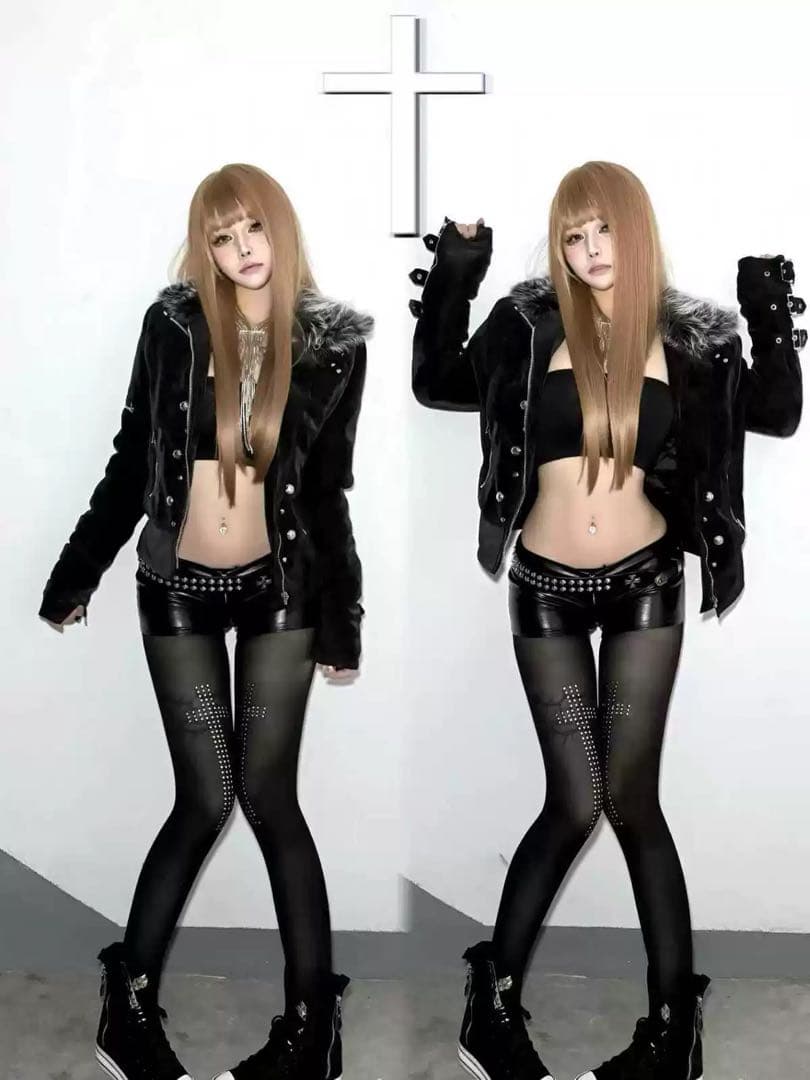 極美品】ファー付 ナポレオンジャケット Y2K グランジ Opium ギャル