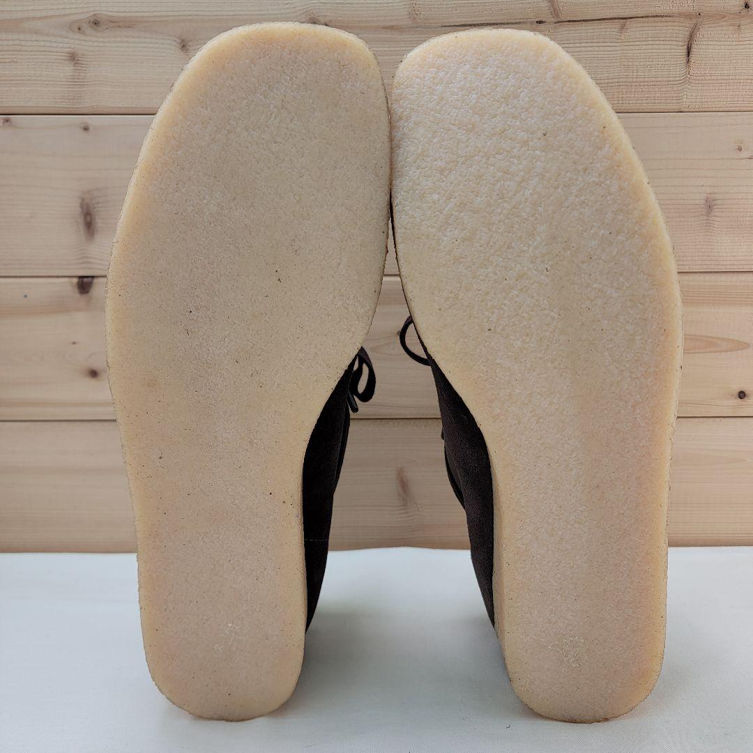 クラークス ワラビー ダークブラウン クレープソール UK8.5 26.5cm