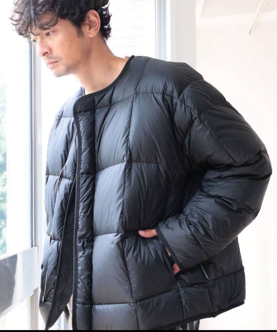 ORCIVAL PERTEX(R) キルトダウン ノーカラーブルゾン オーシバル