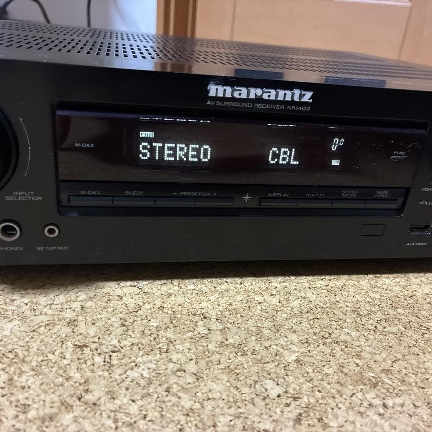 付属品多数】Marantz NR1403 AVアンプ - メルカリ