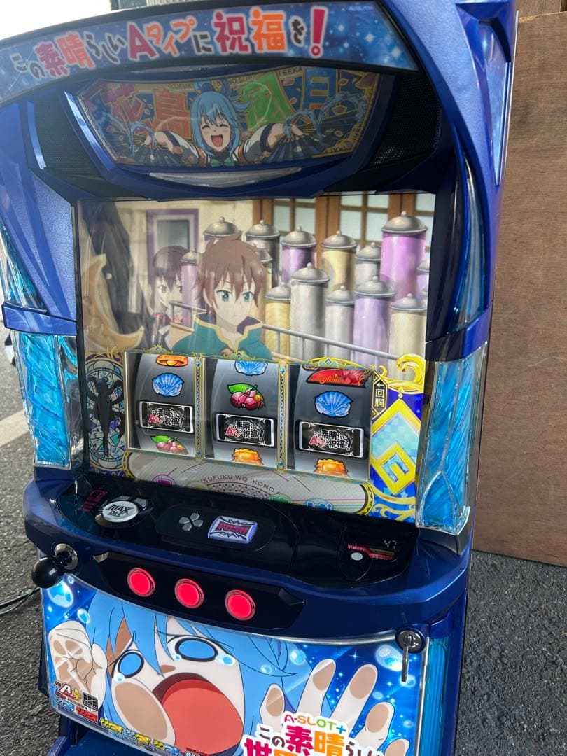 パチスロ実機 L A-SLOT＋このすばFX この素晴らしい世界に祝福を