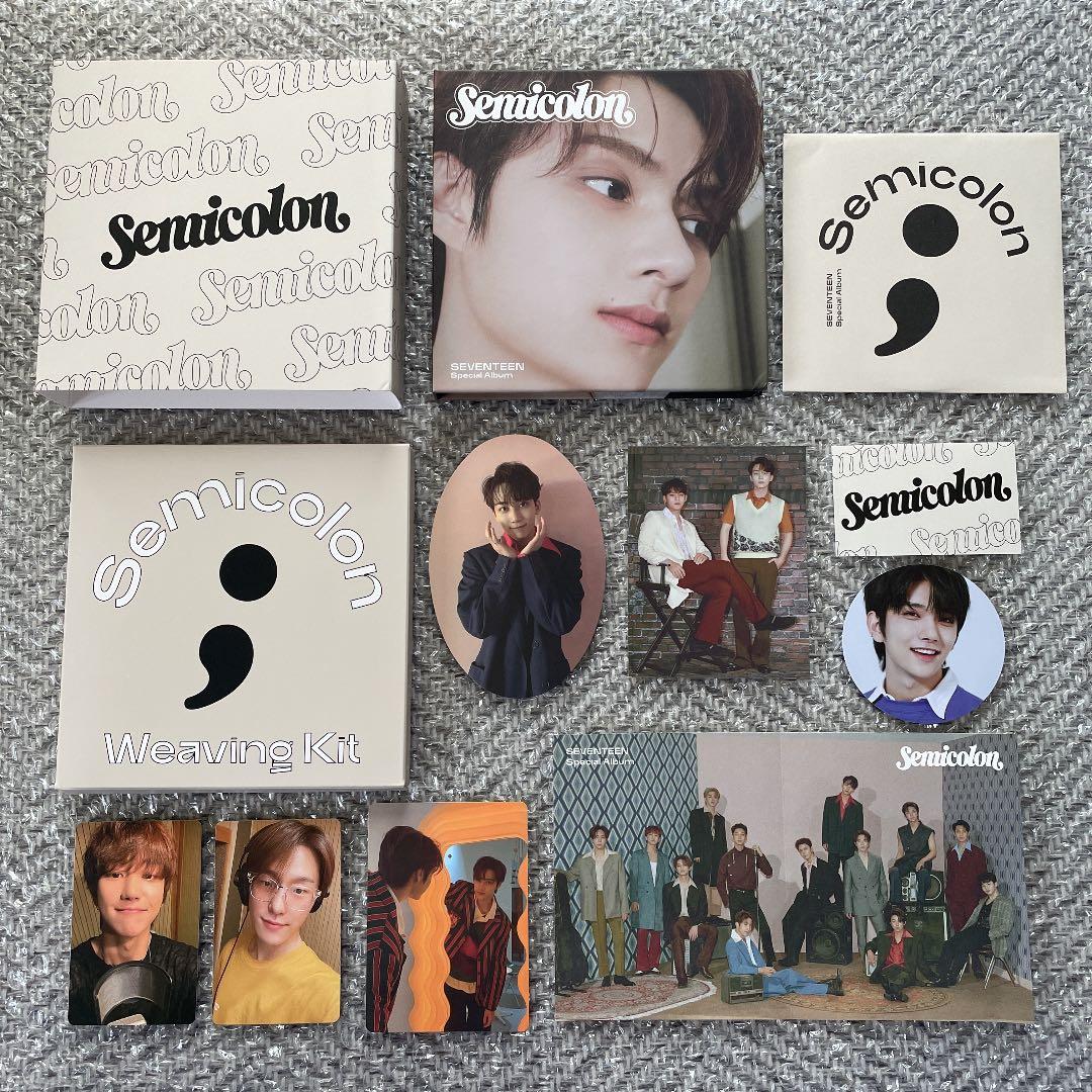 SEVENTEEN セミコロン アルバム トレカ付き - メルカリ